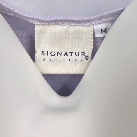 NWOT Sleeveless Tencel blend lavender Midi Dress by Signatur - Picture 6 of 6